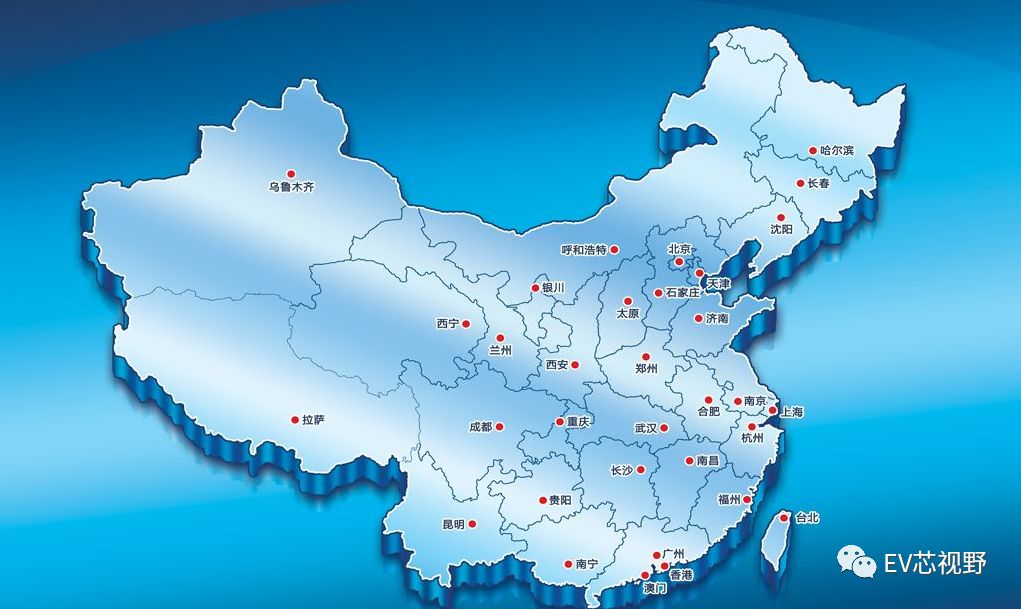 中國(guó)34省市新能源汽車(chē)產(chǎn)業(yè)規(guī)劃（二）：華北、華東12省市新能源汽車(chē)產(chǎn)業(yè)規(guī)劃