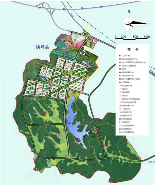 鉛山現(xiàn)代農業(yè)產業(yè)園規(guī)劃案例